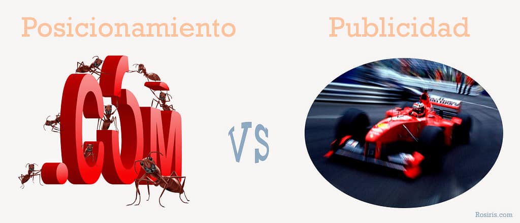 Posicionamiento vs Publicidad en Buscadores